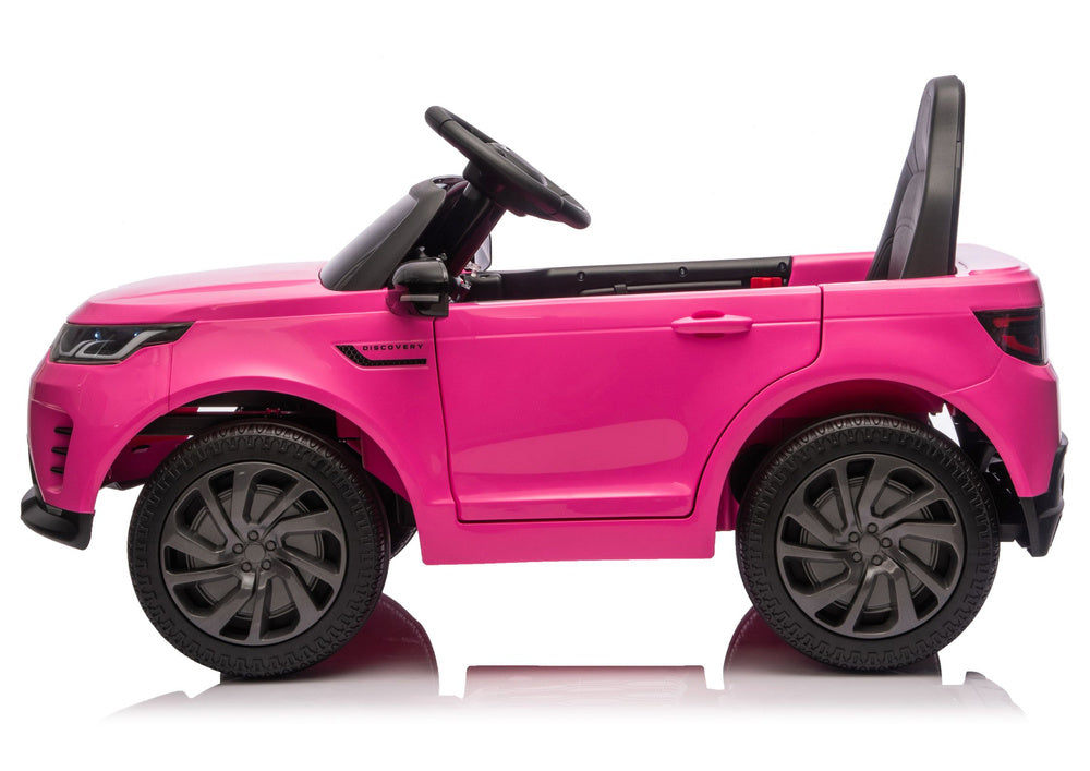 Elektrické autíčko Land Rover Discovery s dálkovým ovládáním – růžové