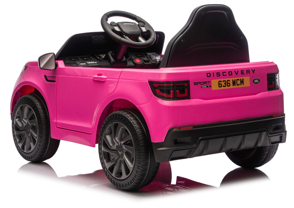 Elektrické autíčko Land Rover Discovery s dálkovým ovládáním – růžové