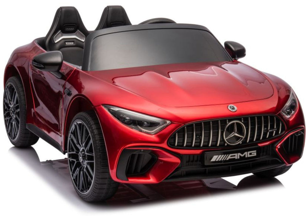 Elektrické autíčko Mercedes AMG SL63 červené – 24V