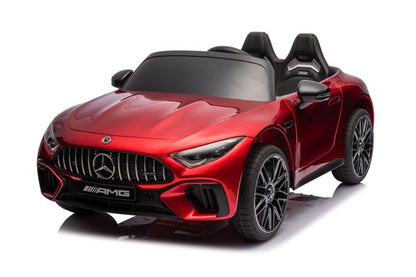 Elektrické autíčko Mercedes AMG SL63 červené – 24V