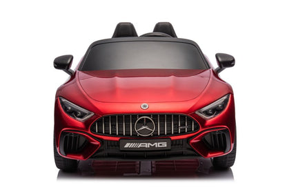 Elektrické autíčko Mercedes AMG SL63 červené – 24V
