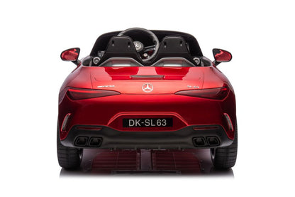 Elektrické autíčko Mercedes AMG SL63 červené – 24V