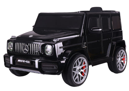 Elektrické autíčko Mercedes G63 na akumulátor – černé