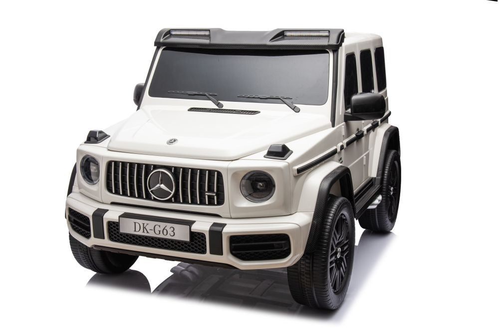 Elektrické autíčko Mercedes G63 XXL bílé 24V – DK-G63