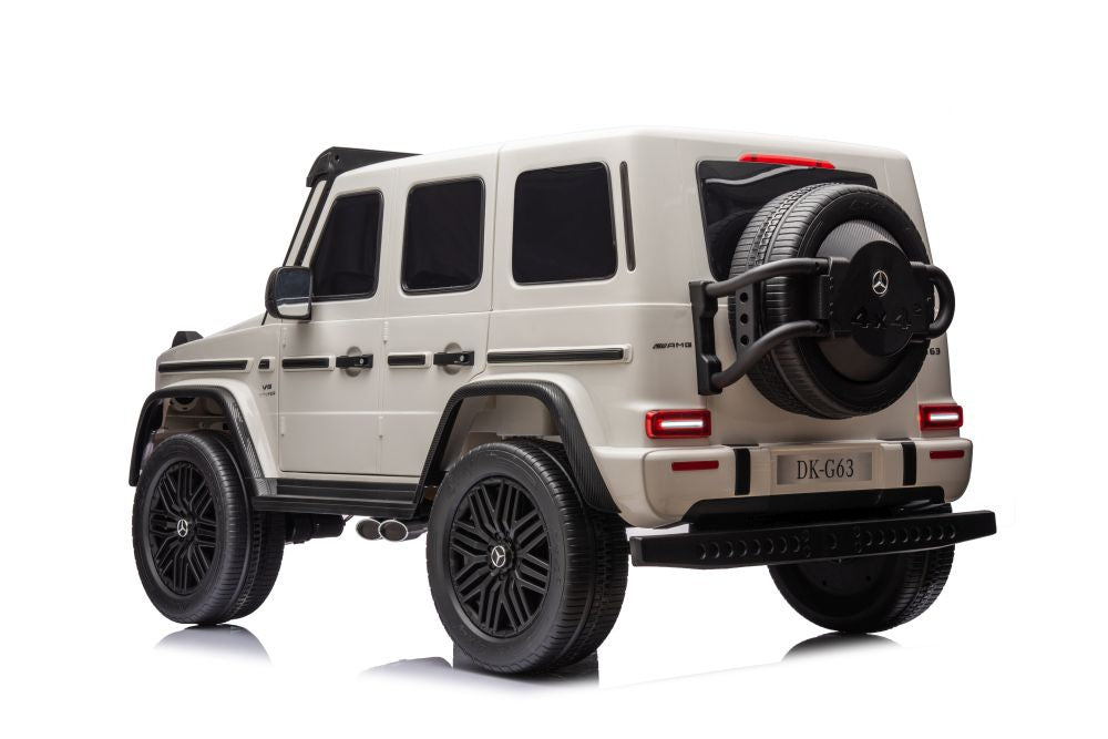 Elektrické autíčko Mercedes G63 XXL bílé 24V – DK-G63