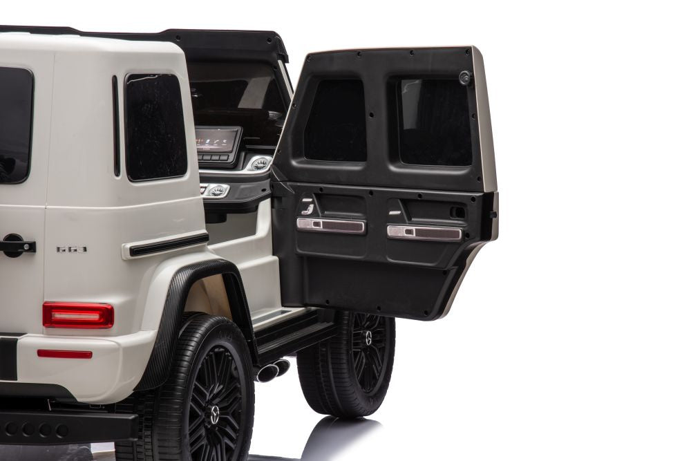 Elektrické autíčko Mercedes G63 XXL bílé 24V – DK-G63