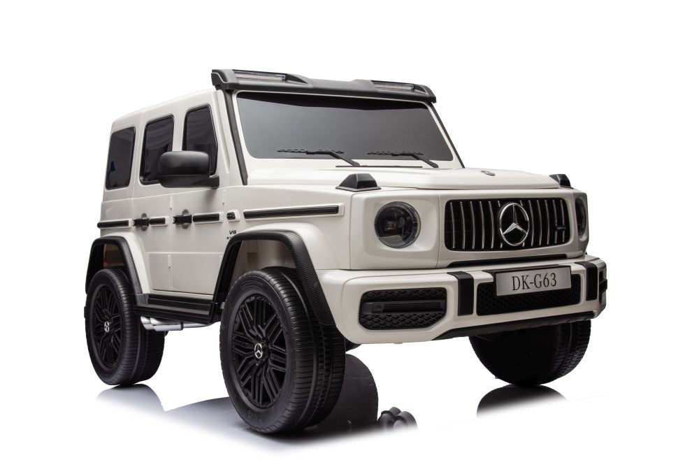 Elektrické autíčko Mercedes G63 XXL bílé 24V – DK-G63