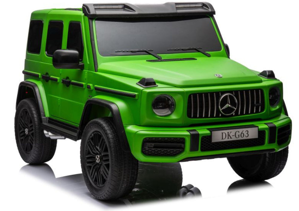 Elektrické autíčko Mercedes G63 XXL zelené 24V pro děti