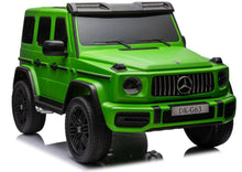 Elektrické autíčko Mercedes G63 XXL zelené 24V pro děti