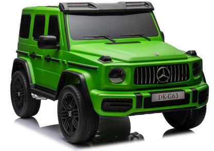 Elektrické autíčko Mercedes G63 XXL zelené 24V pro děti