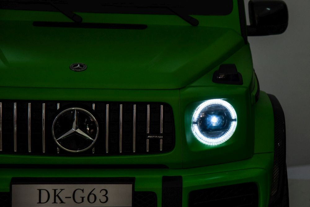 Elektrické autíčko Mercedes G63 XXL zelené 24V pro děti