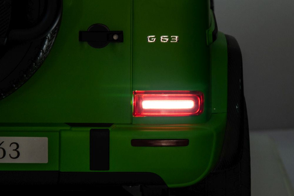 Elektrické autíčko Mercedes G63 XXL zelené 24V pro děti
