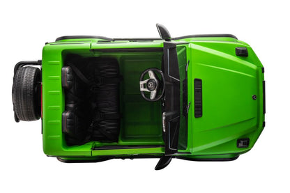 Elektrické autíčko Mercedes G63 XXL zelené 24V pro děti