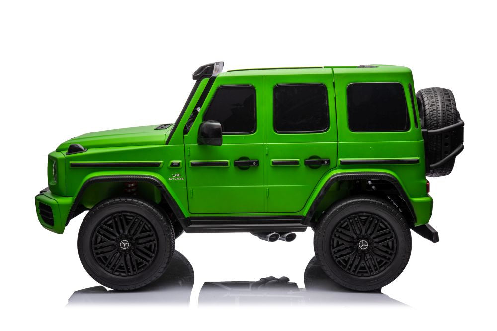 Elektrické autíčko Mercedes G63 XXL zelené 24V pro děti