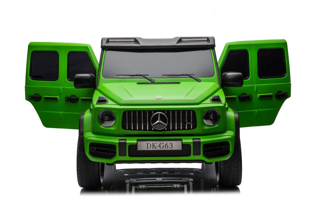 Elektrické autíčko Mercedes G63 XXL zelené 24V pro děti