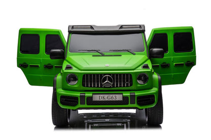 Elektrické autíčko Mercedes G63 XXL zelené 24V pro děti