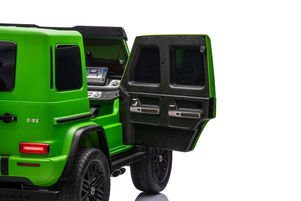 Elektrické autíčko Mercedes G63 XXL zelené 24V pro děti