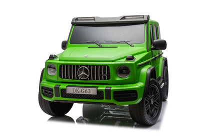 Elektrické autíčko Mercedes G63 XXL zelené 24V pro děti