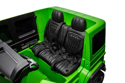 Elektrické autíčko Mercedes G63 XXL zelené 24V pro děti