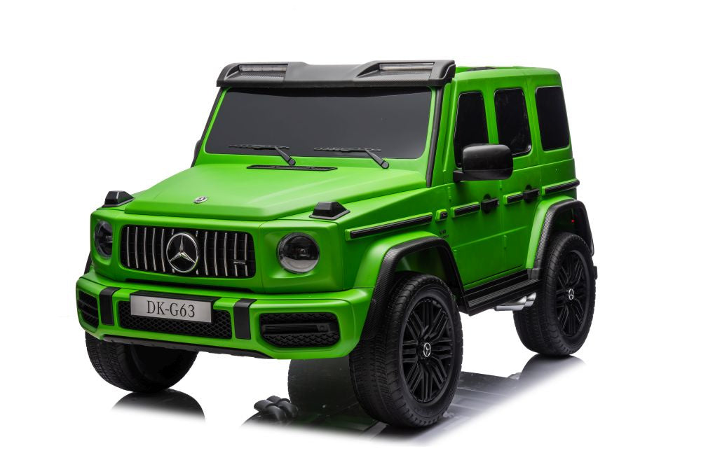 Elektrické autíčko Mercedes G63 XXL zelené 24V pro děti