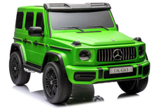 Elektrické autíčko Mercedes G63 XXL zelené lakované 4x4