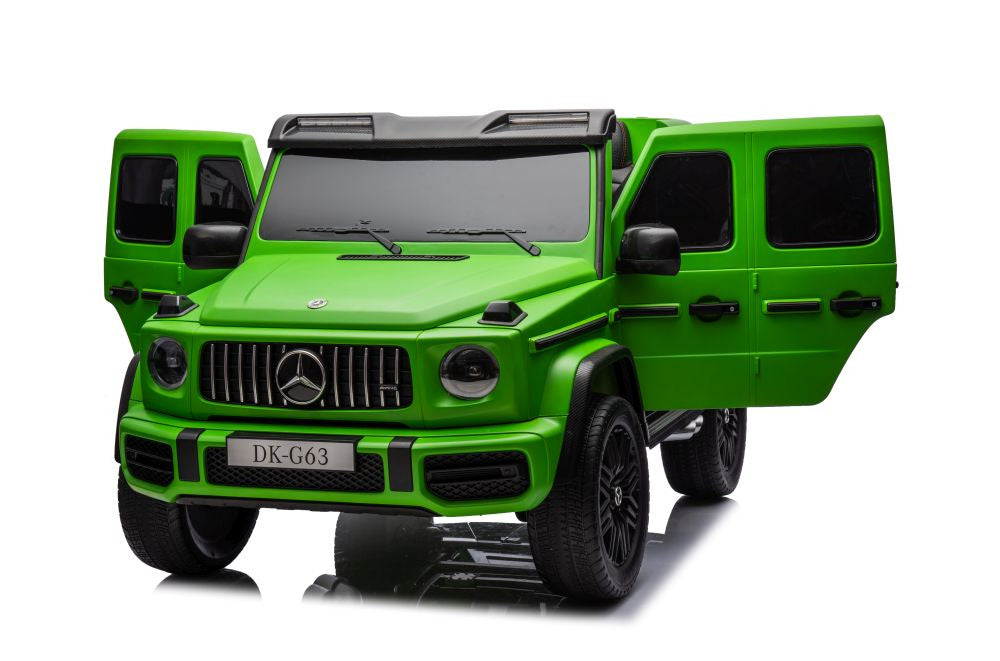 Elektrické autíčko Mercedes G63 XXL zelené lakované 4x4