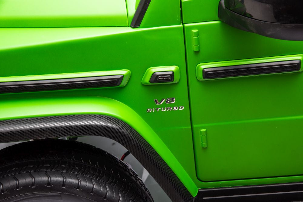 Elektrické autíčko Mercedes G63 XXL zelené lakované 4x4