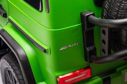 Elektrické autíčko Mercedes G63 XXL zelené lakované 4x4