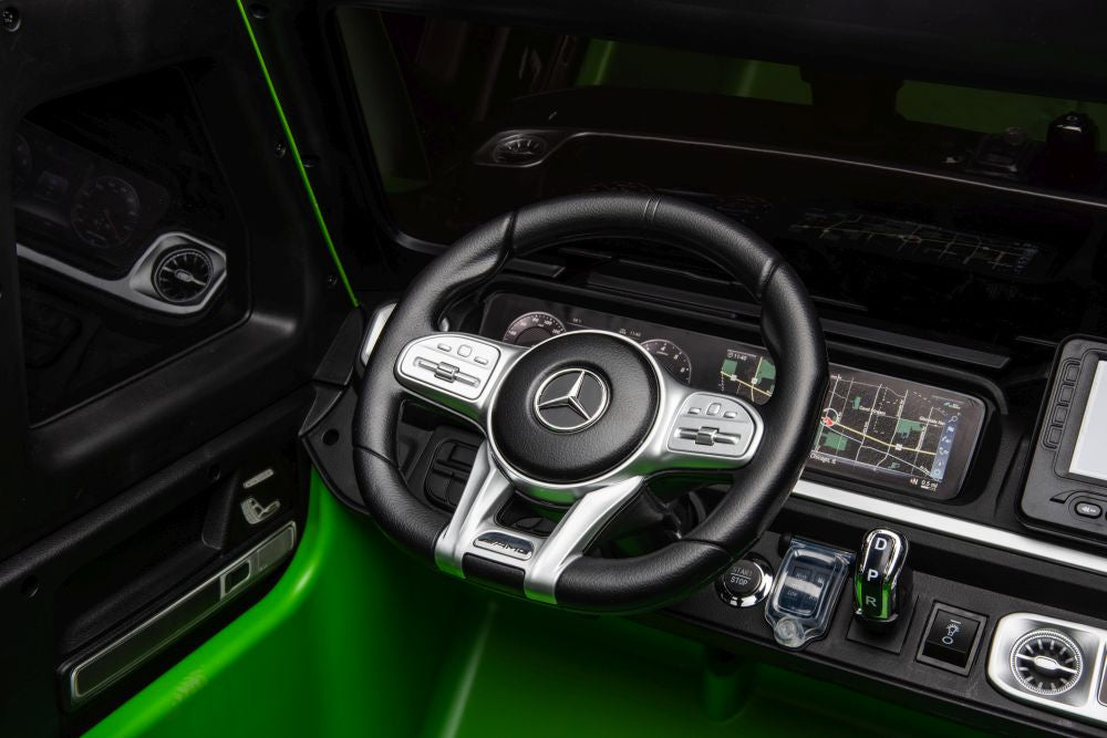 Elektrické autíčko Mercedes G63 XXL zelené lakované 4x4