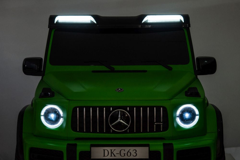 Elektrické autíčko Mercedes G63 XXL zelené lakované 4x4