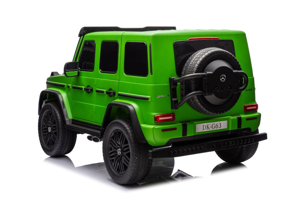 Elektrické autíčko Mercedes G63 XXL zelené lakované 4x4