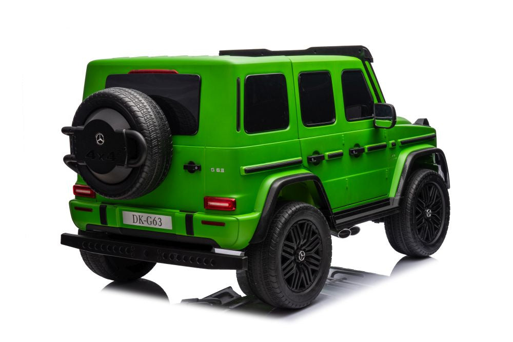 Elektrické autíčko Mercedes G63 XXL zelené lakované 4x4