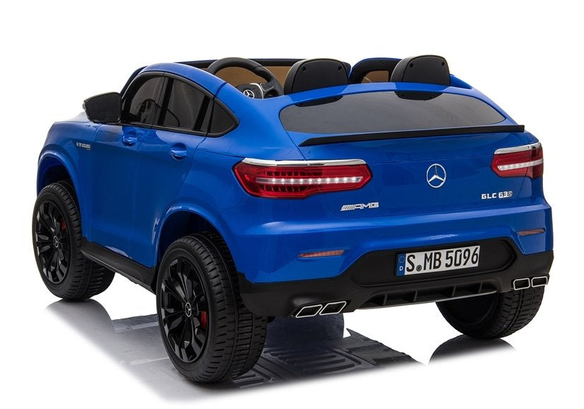 Elektrické autíčko Mercedes GLC 63S modré lakované