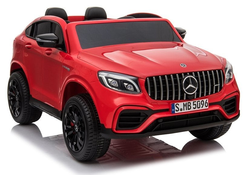 Elektrické autíčko Mercedes GLC 63S pro děti – červené