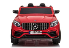 Elektrické autíčko Mercedes GLC 63S pro děti – červené