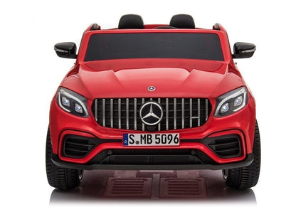 Elektrické autíčko Mercedes GLC 63S pro děti – červené