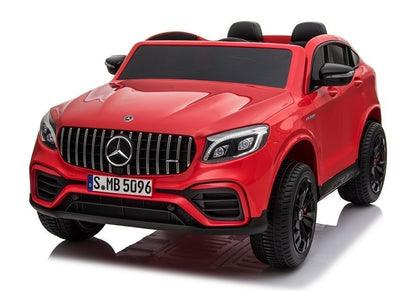 Elektrické autíčko Mercedes GLC 63S pro děti – červené