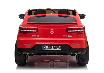 Elektrické autíčko Mercedes GLC 63S pro děti – červené