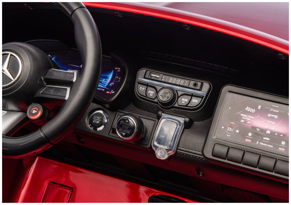 Elektrické autíčko Mercedes GT63 AMG 24V červené – DK-GT63