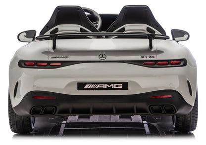 Elektrické autíčko Mercedes GT63 AMG pro děti 24V – světle šedé