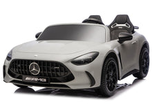 Elektrické autíčko Mercedes GT63 AMG pro děti 24V – světle šedé