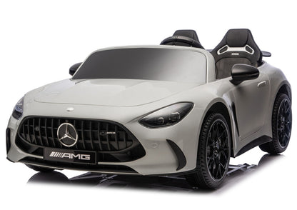 Elektrické autíčko Mercedes GT63 AMG pro děti 24V – světle šedé