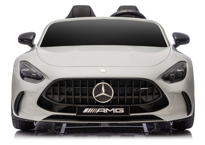 Elektrické autíčko Mercedes GT63 AMG pro děti 24V – světle šedé