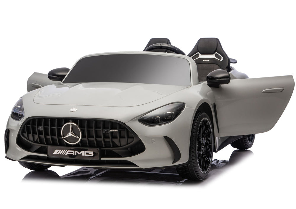 Elektrické autíčko Mercedes GT63 AMG pro děti 24V – světle šedé