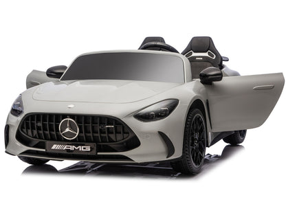 Elektrické autíčko Mercedes GT63 AMG pro děti 24V – světle šedé