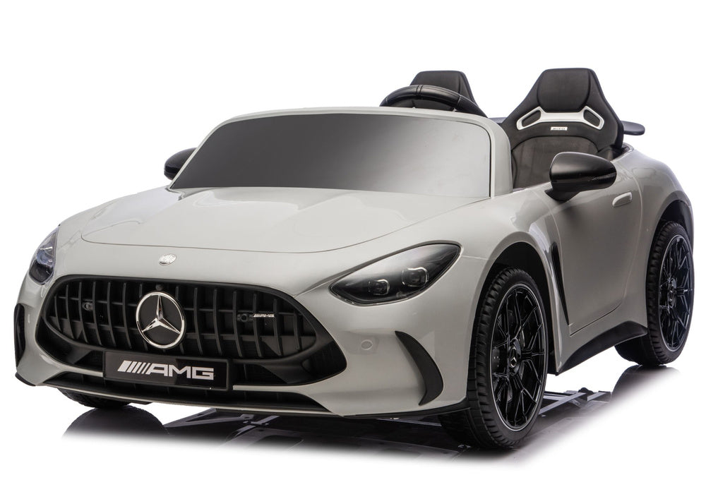 Elektrické autíčko Mercedes GT63 AMG pro děti 24V – světle šedé