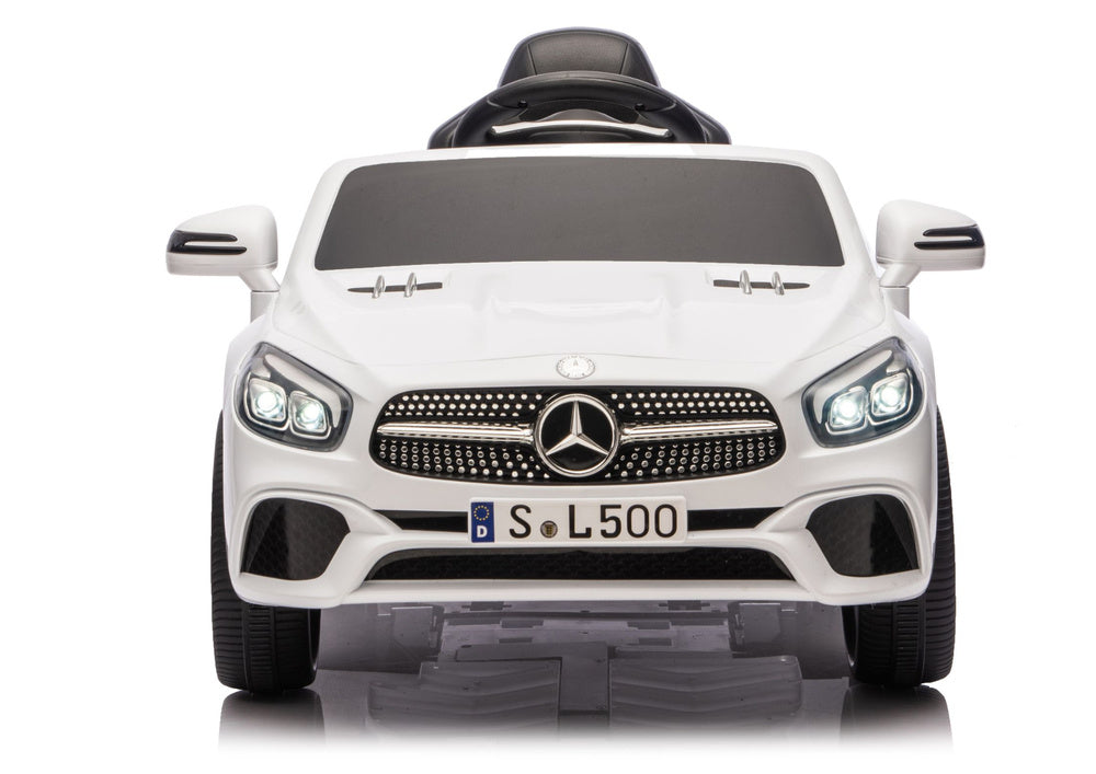 Elektrické autíčko Mercedes SL500 bílé s dálkovým ovládáním