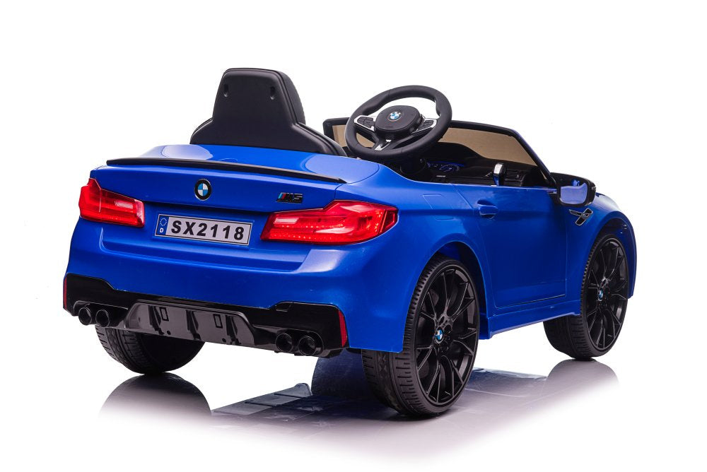 Elektrické autíčko na akumulátor BMW M5 modré