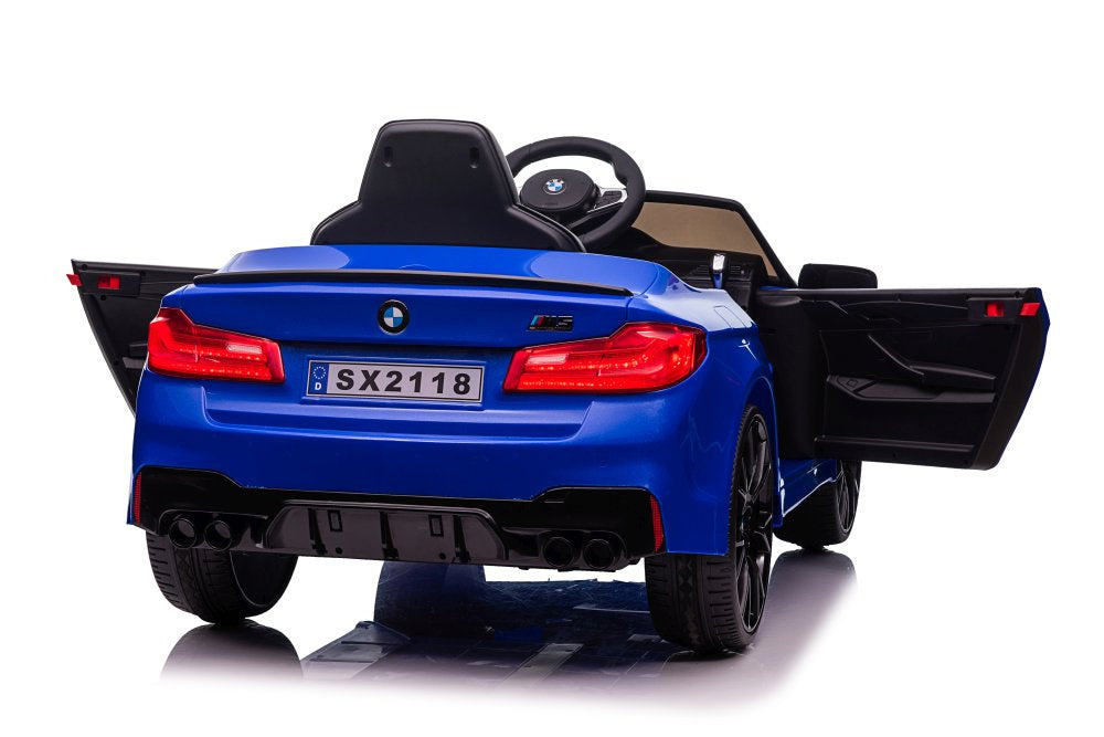 Elektrické autíčko na akumulátor BMW M5 modré