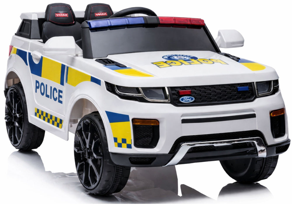 Elektrické autíčko pro děti BBH-021 Policie bílé
